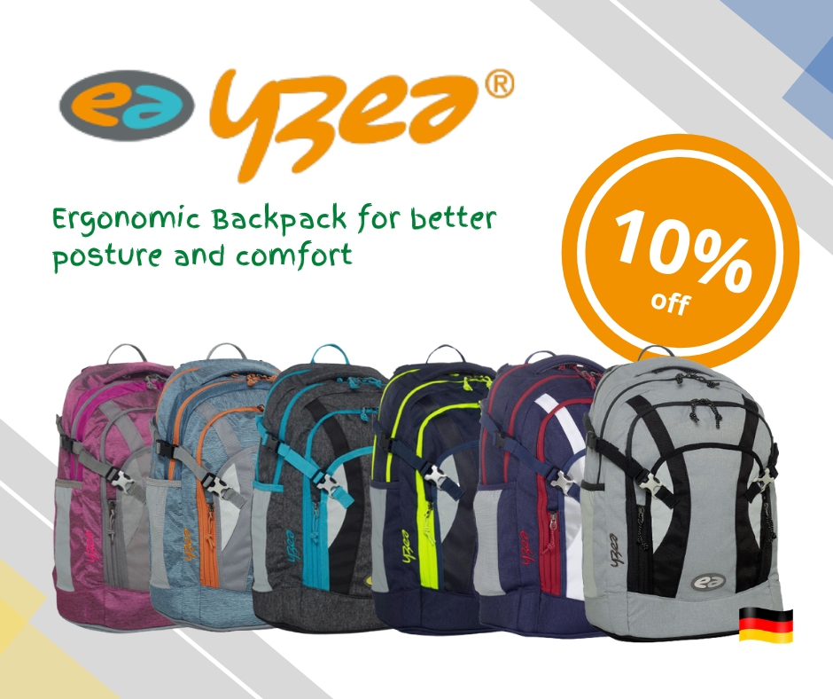 YZEA Ergonomic Bags 10% Promotion